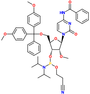 (图片) MC082305 2'-O-Me-Bz-C phosphoramidite